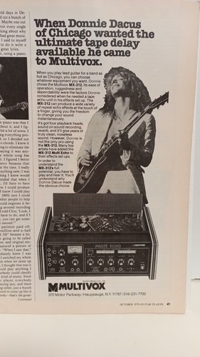 Multivox multi echo - multivox, chitarra