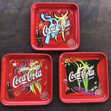 COCA COLA : 3 SOTTOBICCHIERI