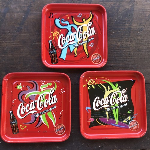 Coca cola 3 sottobicchieri - cola, :