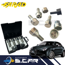FARAD 4 Bulloni Antifurto Per Alfa Romeo Mito Cerchi In Lega Acciaio Stilbull A1