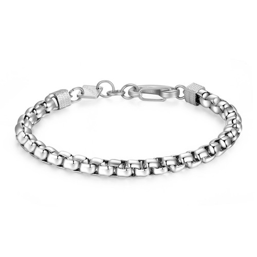 Bracciale uomo acciaio lucido - uomo,