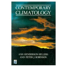 Contemporary Climatology by Robinson, Dr Peter Paperback Book The Cheap Fast