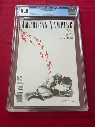 American vampire cgc 9 - vampire, #33