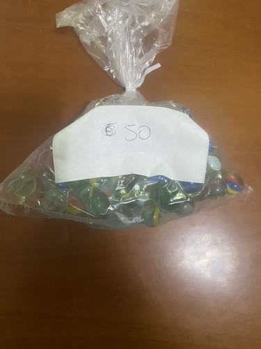 Lotto biglie in vetro - 50,