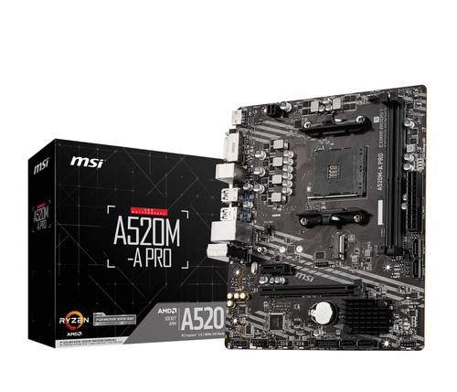 Scheda madre msi a520m - a520m-a, pro