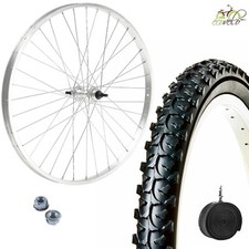 RUOTA ANTERIORE 26” X 1.75 + COPERTONE MTB 26 X 1.95 + CAMERA CERCHIO BICI BIKE