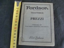 LISTINO PREZZI FORDSON