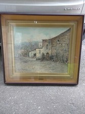 Quadro olio su tela paesaggio