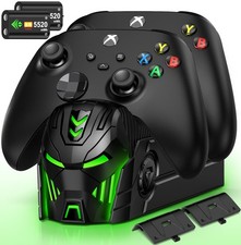 Xbox batteria e stazione di ricarica per Xbox One, Xbox One X/S/Elite, Xbox Series X/S
