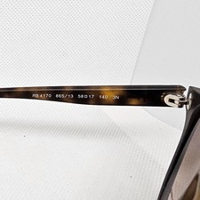 Occhiali da sole Ray-Ban Brad RB4170 avana opachi e marrone sfumato