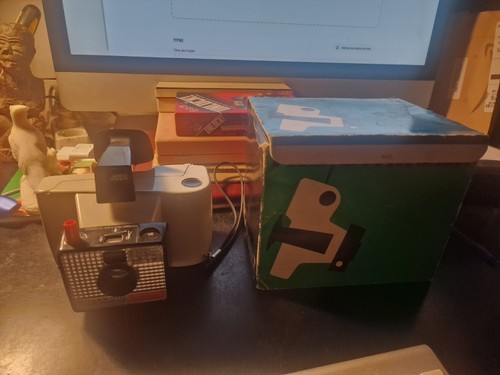 Polaroid land camera swinger - land,