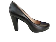 Decollete' in pelle, tacco 90