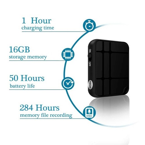 Registratore vocale tdw 16gb - registratore,