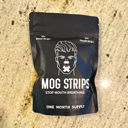 Mog strips strisce bocca - mog, nere