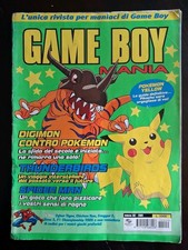 Introvabile. Rivista Nintendo, Game Boy Mania N9, vintage 2001.  Pokemon Giallo