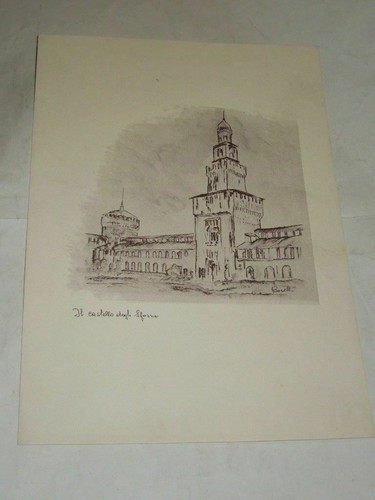 Stampa milano castello - stampa,