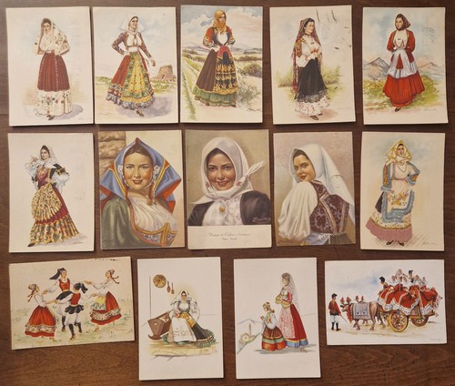 Costumi sardi lotto - costumi,