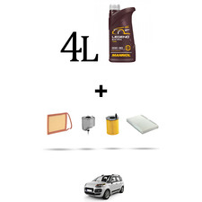 HOFFCAR Kit tagliando 4 FILTRI