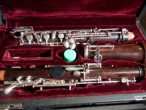 Oboe legno massello con - legno,