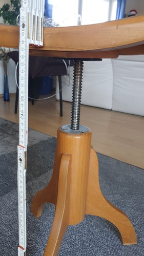 Sgabello pianoforte vintage - pianoforte,