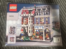 LEGO 10218 Creator Pet Shop Libri 1 e 2 Solo Manuali Istruzioni Completo NUOVO