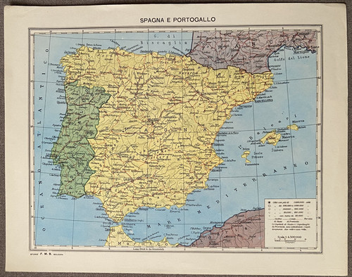 Spagna portogallo cartina - portogallo,
