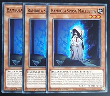 Playset 3X : BAMBOLA SPOSA MALEDETTA in Italiano AGOV-IT026 Comune YUGIOH