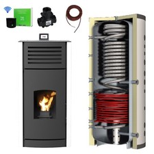 Stufa a pellet/pellet 12 kW