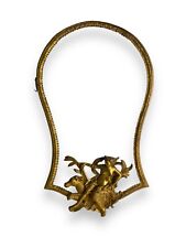 Sportello per pendola francese in bronzo dorato, periodo Luigi XV