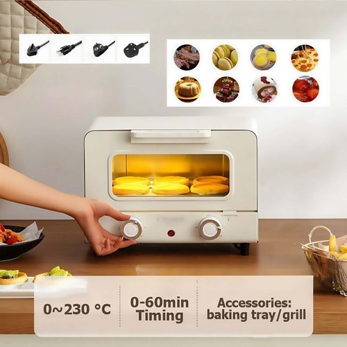 Forno elettrico casa - 10l, 750w