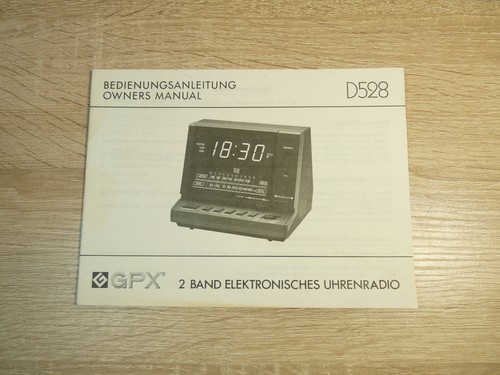 Bedienungsanleitung gpx band - bedienungsanleitung, 2