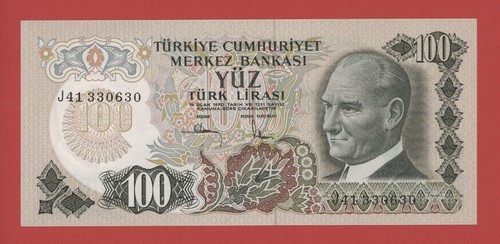 Turchia 100 lire 41 - j,