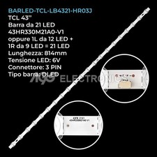 BARRA STRIP 21 LED TV TCL