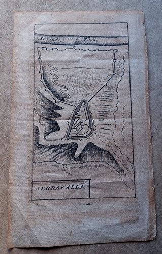 Incisione piantina - incisione,
