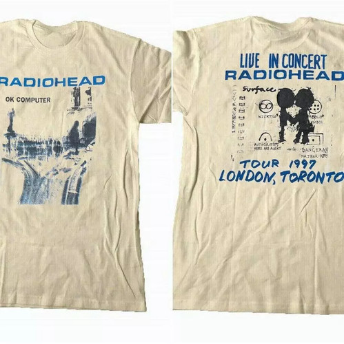 Shirt radiohead album - t-shirt,