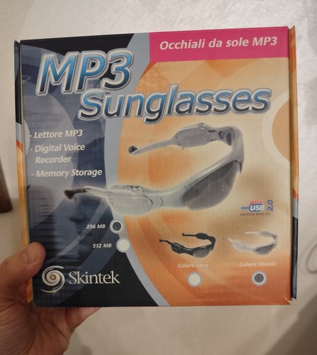 Occhiali sole mp3 skintek - sole,