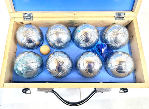 Set palline bocce vintage - set,