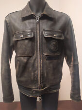 HARLEY DAVIDSON giubbotto / giacca biker * Pelle * Leather * Vintage * L / 48/50