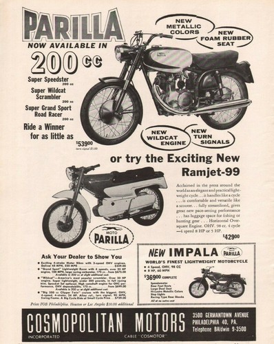 Moto parilla super - moto, speedster