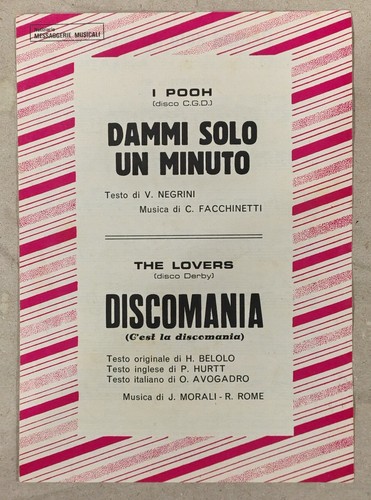 Pooh dammi solo - "dammi,