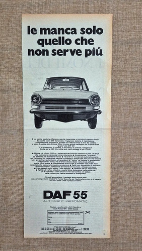 Auto automobile daf 55 - automobile,