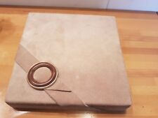 Scatola porta carte da gioco e fiches interamente fatta a mano in legno e pelle 