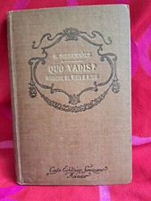 QUO VADIS - HENRYK SIENKIEWICZ - PAOLO VALERA - SONZOGNO 1915