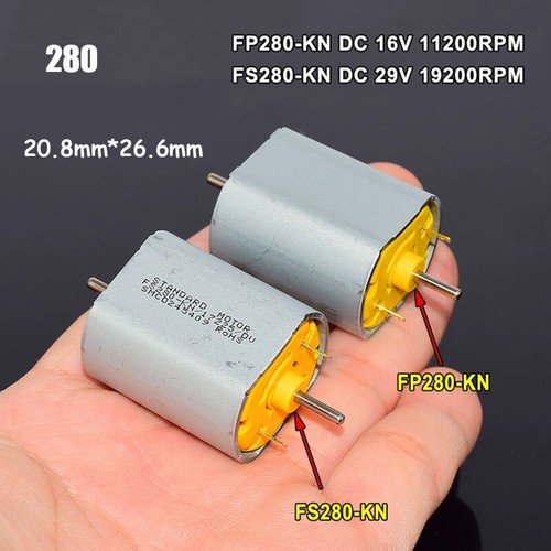 Mini 280 motore 12v 18v - motore, dc