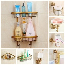 Accessori bagno antico bronzo