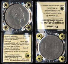 #05295] REGNO DI SARDEGNA - VITTORIO EMANUELE II DI SAVOIA - 5 LIRE 1860 TORINO