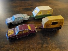 Two Vintage 1980 Majorette BMW