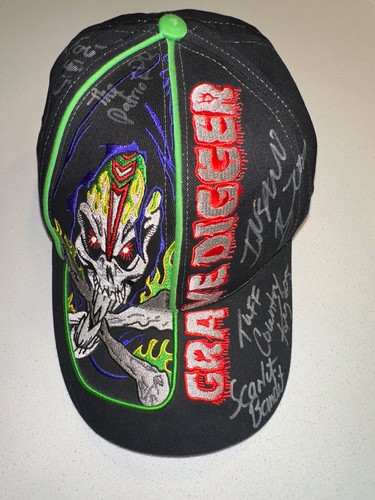 Cappello firmato grave digger - grave,