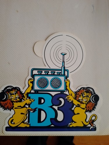 Adesivo anni 80 b3 - anni,