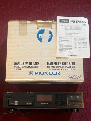 Pioneer m500 compact disc - pd-m500,